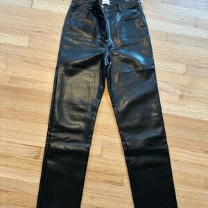 Wilfred Faux Leather Pants